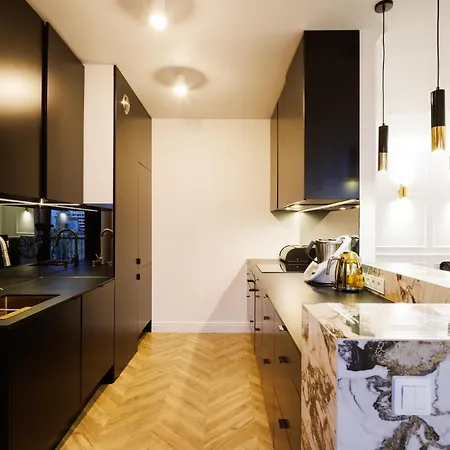 아파트 Mozarta Sky Terrace Vip 2-bed 크라쿠프