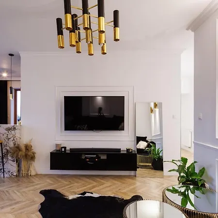 아파트 Mozarta Sky Terrace Vip 2-bed 크라쿠프