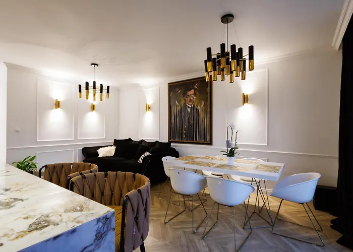 דירה Mozarta Sky Terrace Vip 2-bed