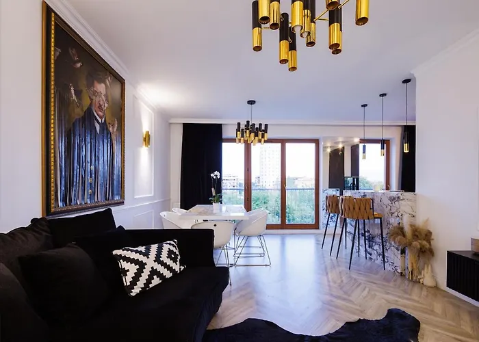 דירה Mozarta Sky Terrace Vip 2-bed קרקוב