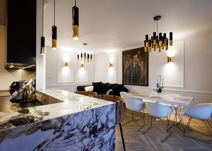 Mozarta Sky Terrace Vip 2-bed * קרקוב