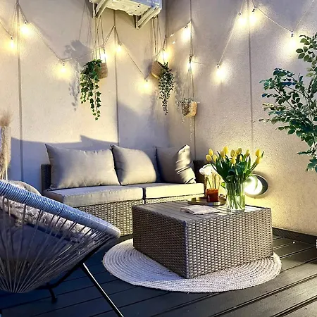 公寓 Mozarta Sky Terrace Vip 2-bed 克拉科夫